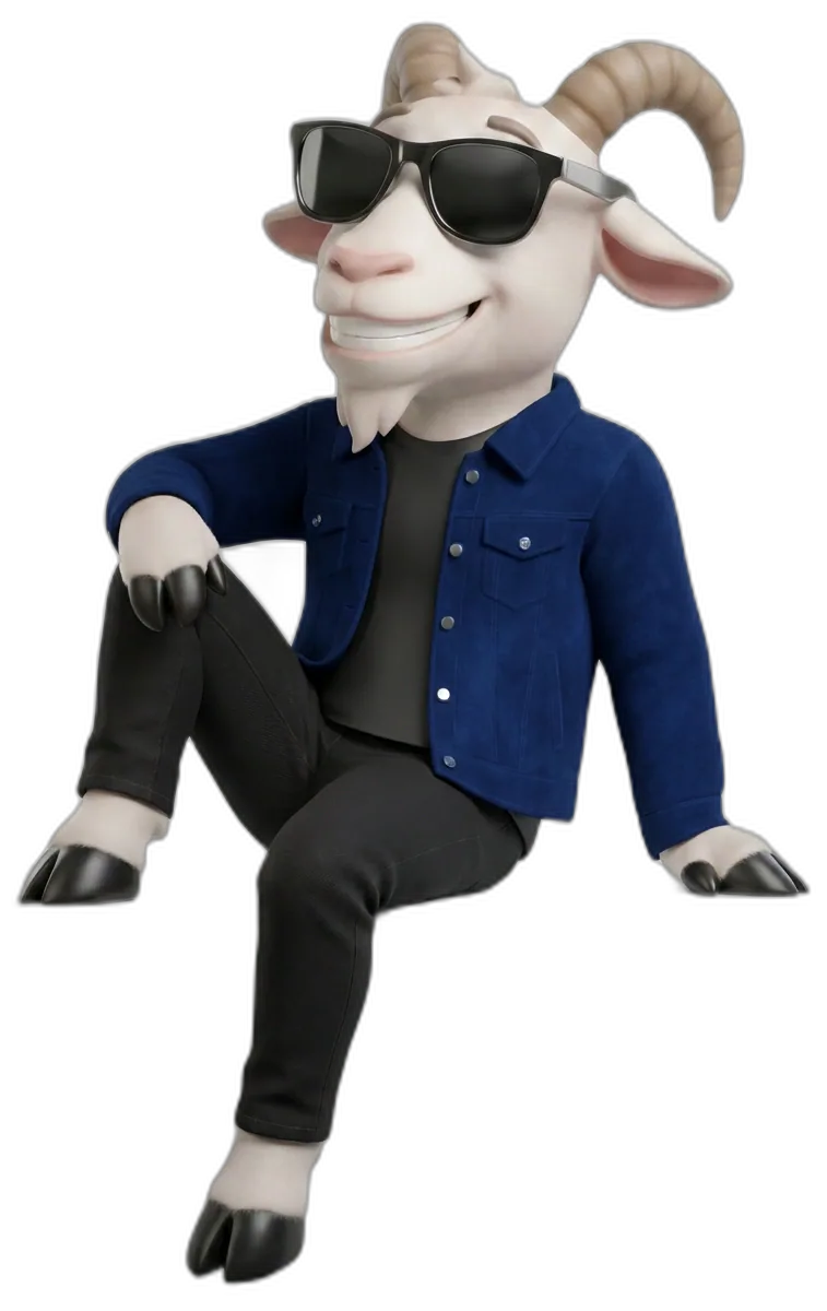 HR Goat Mascot